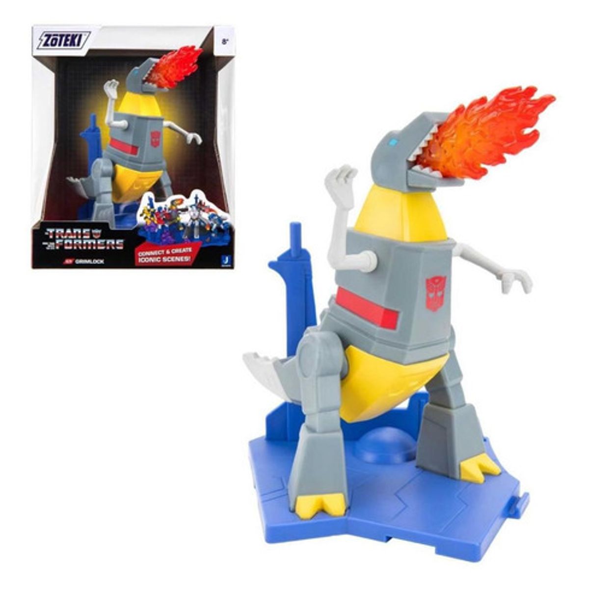 TRANSFORMERS - Figura coleccionable Zoteki Transformers Grimlock detalle
