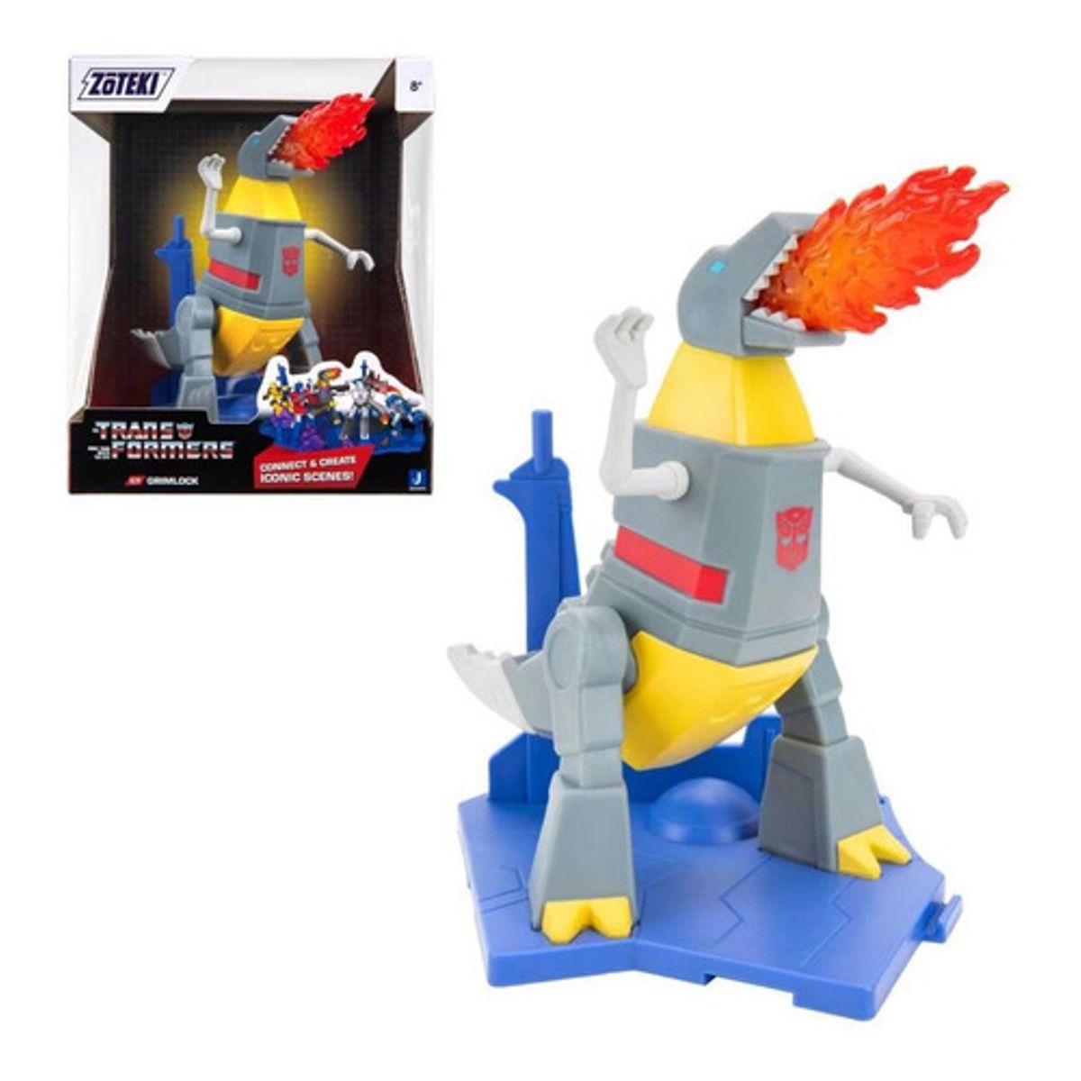 TRANSFORMERS - Figura coleccionable Zoteki Transformers Grimlock detalle