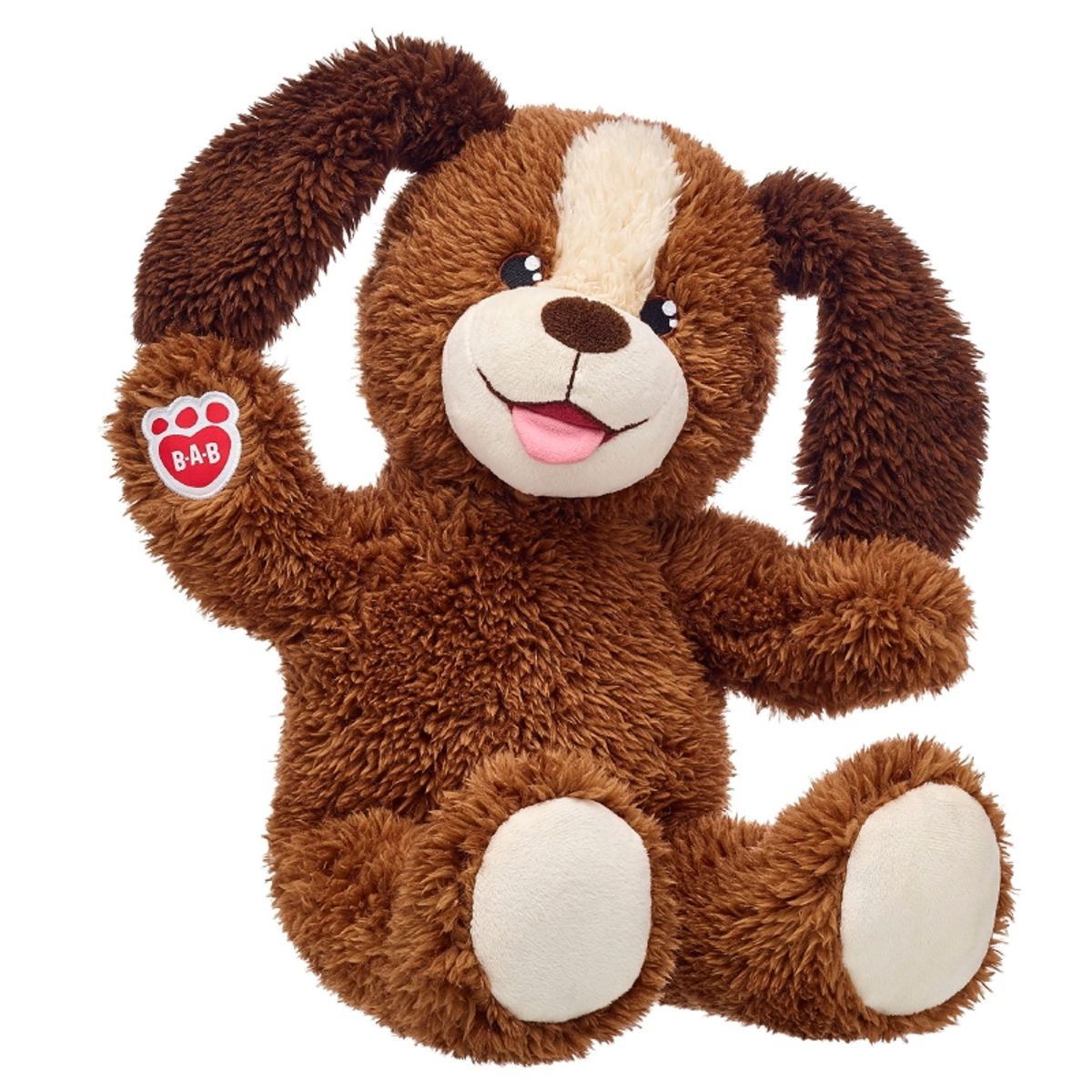 BUILD A BEAR - Peluche Build a Bear perro marrón y beige