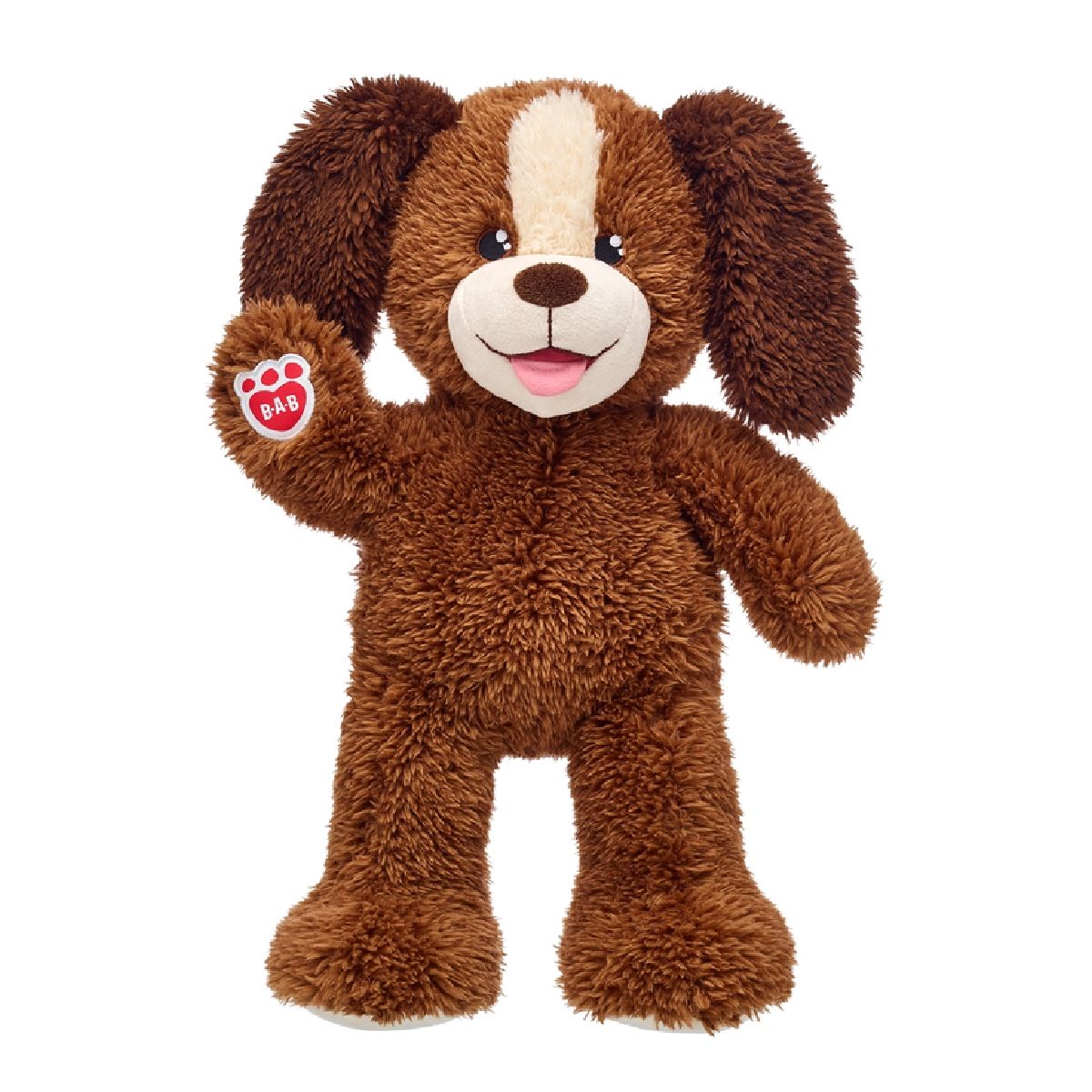 BUILD A BEAR - Peluche Build a Bear perro marrón y beige