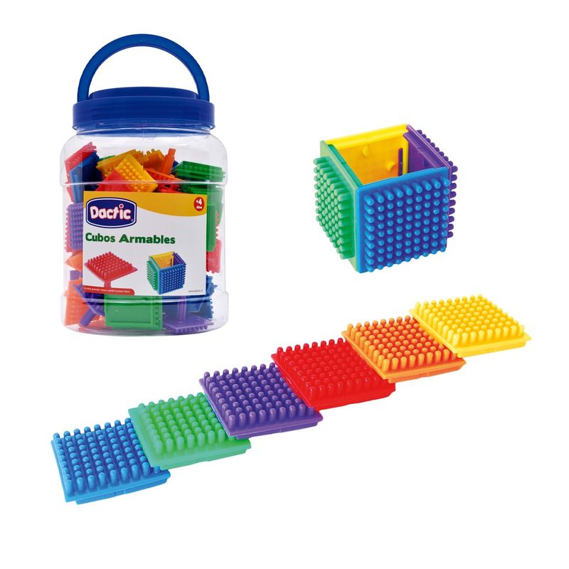 DACTIC - Conectable Cubo Armable 85 Und Dactic