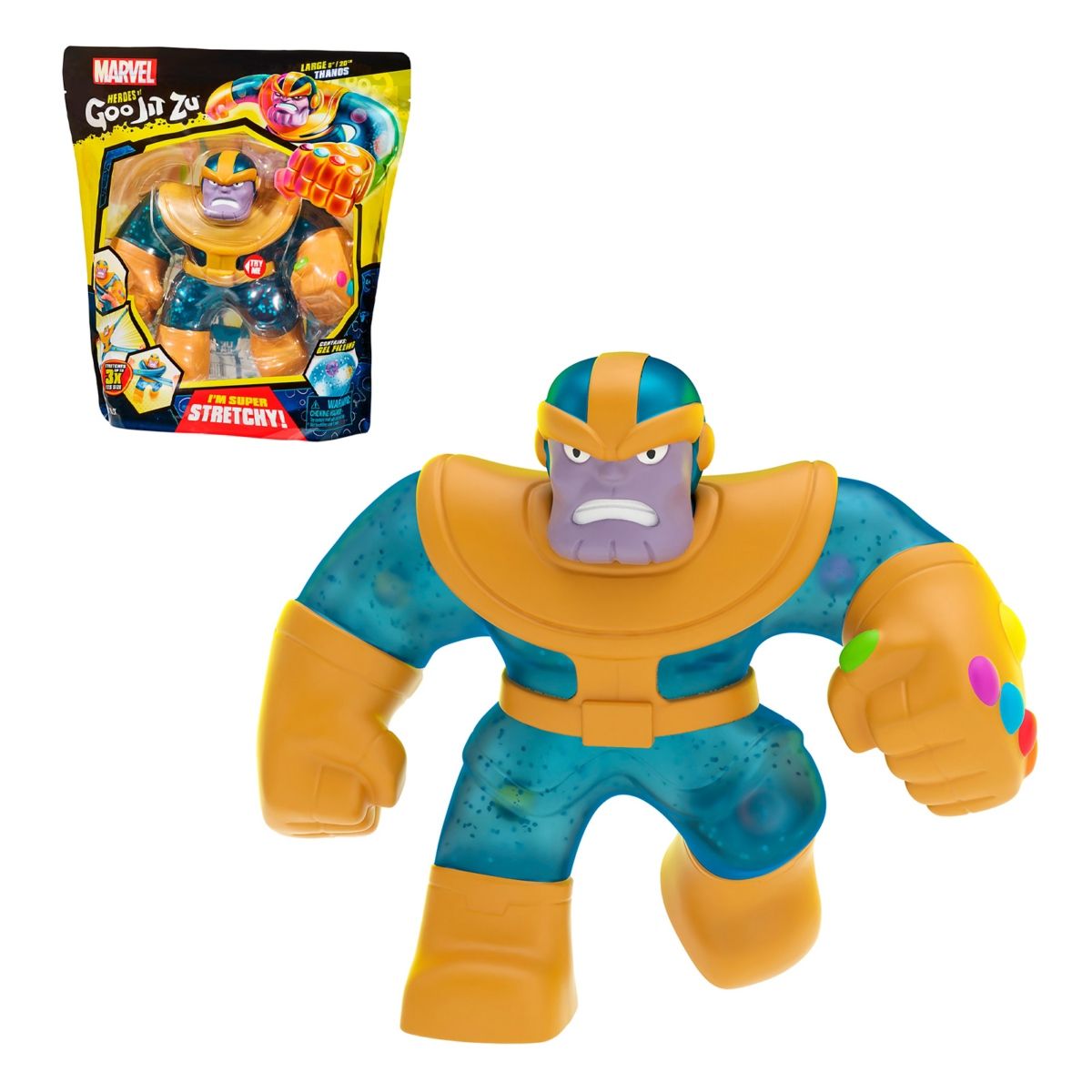 MARVEL - Goo Jit Zu Marvel - Increible Thanos 20 Cms