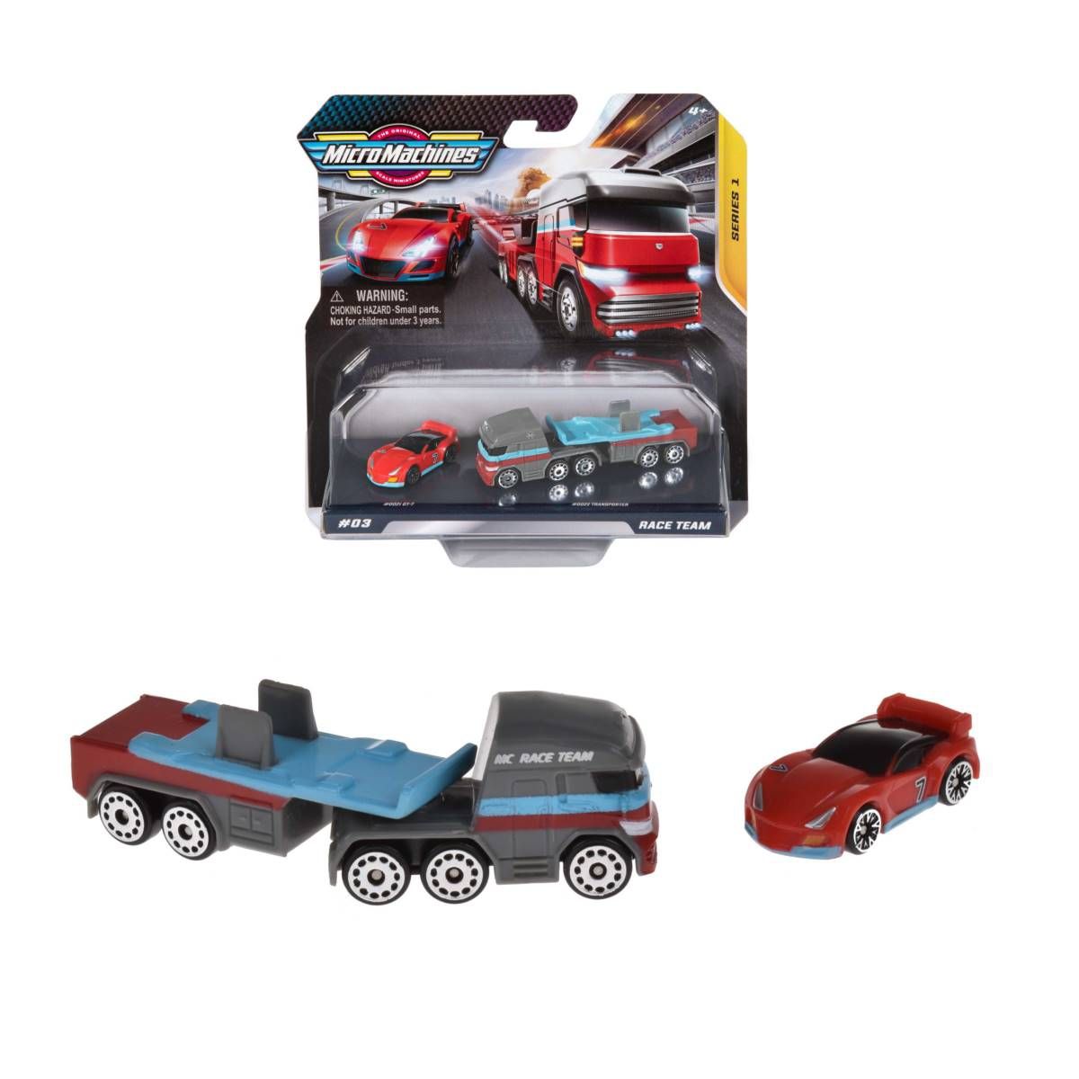 MICRO MACHINES - Pack 2 A 3 Autos Micro Machines - Race Team