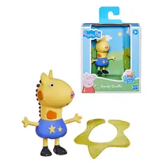 PEPPA PIG - Figura Amigos Divertidos - Gerald Giraffa