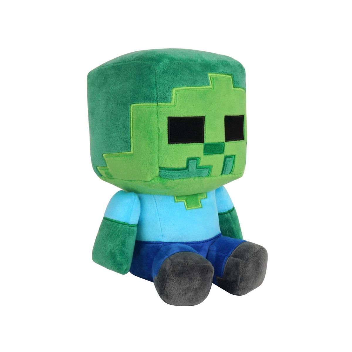 MINECRAFT - Peluche Minecraft Zombie 25 cm suave y detallado