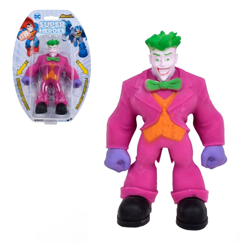 DC COMICS - Joker Figura Strech Elastica Monster Flex De 14 Cms