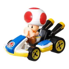 HOT WHEELS - Mario Kart Personajes Escala 1:64 - Toad