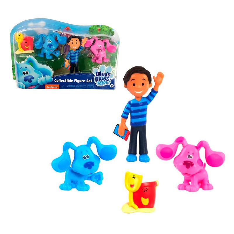 ANSALDO - Pistas De Blue Y Tu  Pack 4 Figuras Imexporta