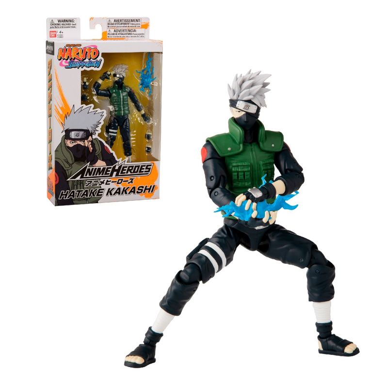 ANSALDO - Figura Legendaria Anime Heroes Naruto Bandai Hatake Kakashi