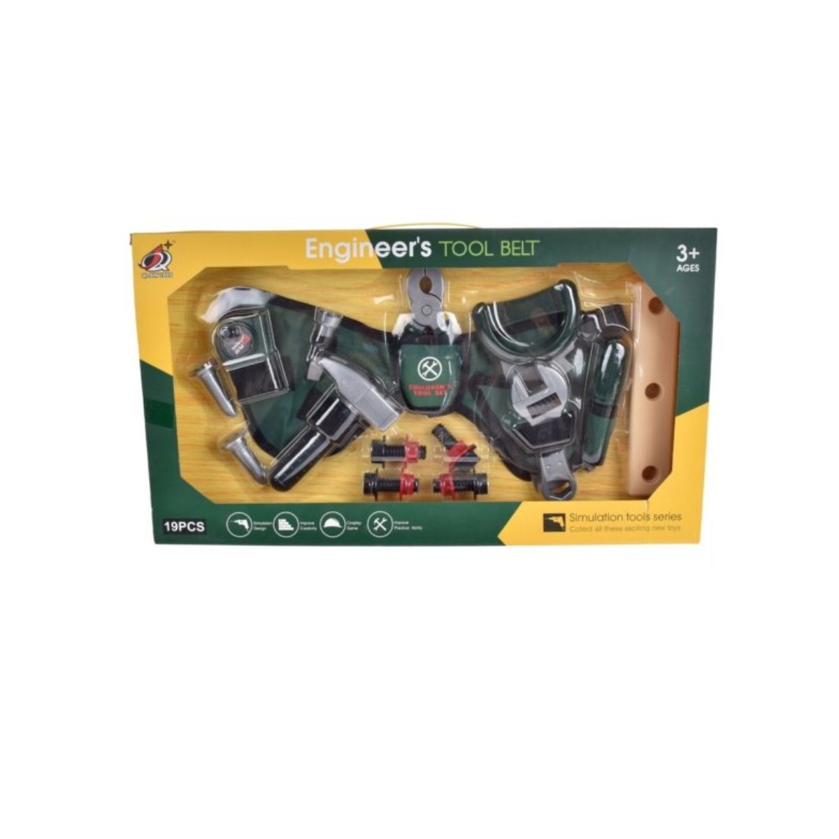 ANSALDO - Set de herramientas Ansaldo 19 piezas con cinturón