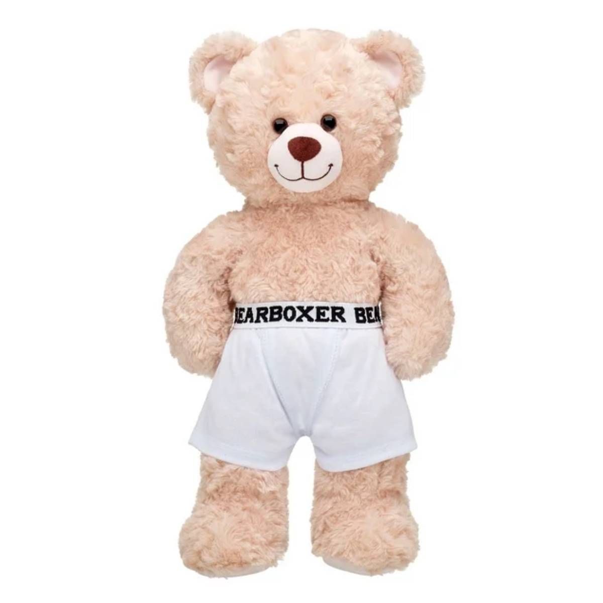 BUILD A BEAR - Bóxer blanco Build a Bear clásico para peluche