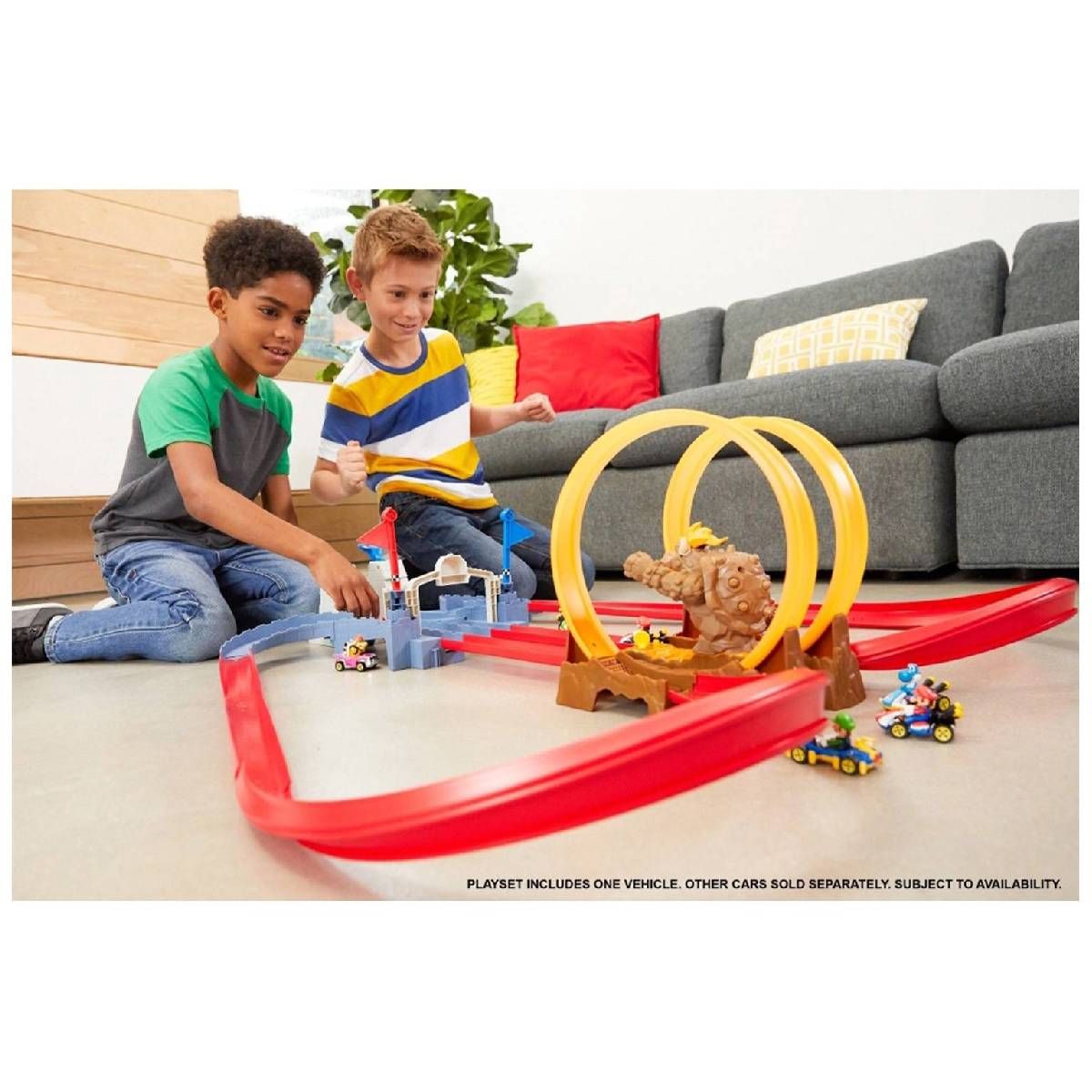 HOT WHEELS - Hot Wheels Mario Kart Pista Castillo De Bowser Mattel