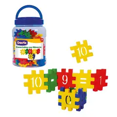 DACTIC - Conectable Pieza C/número 85 Und