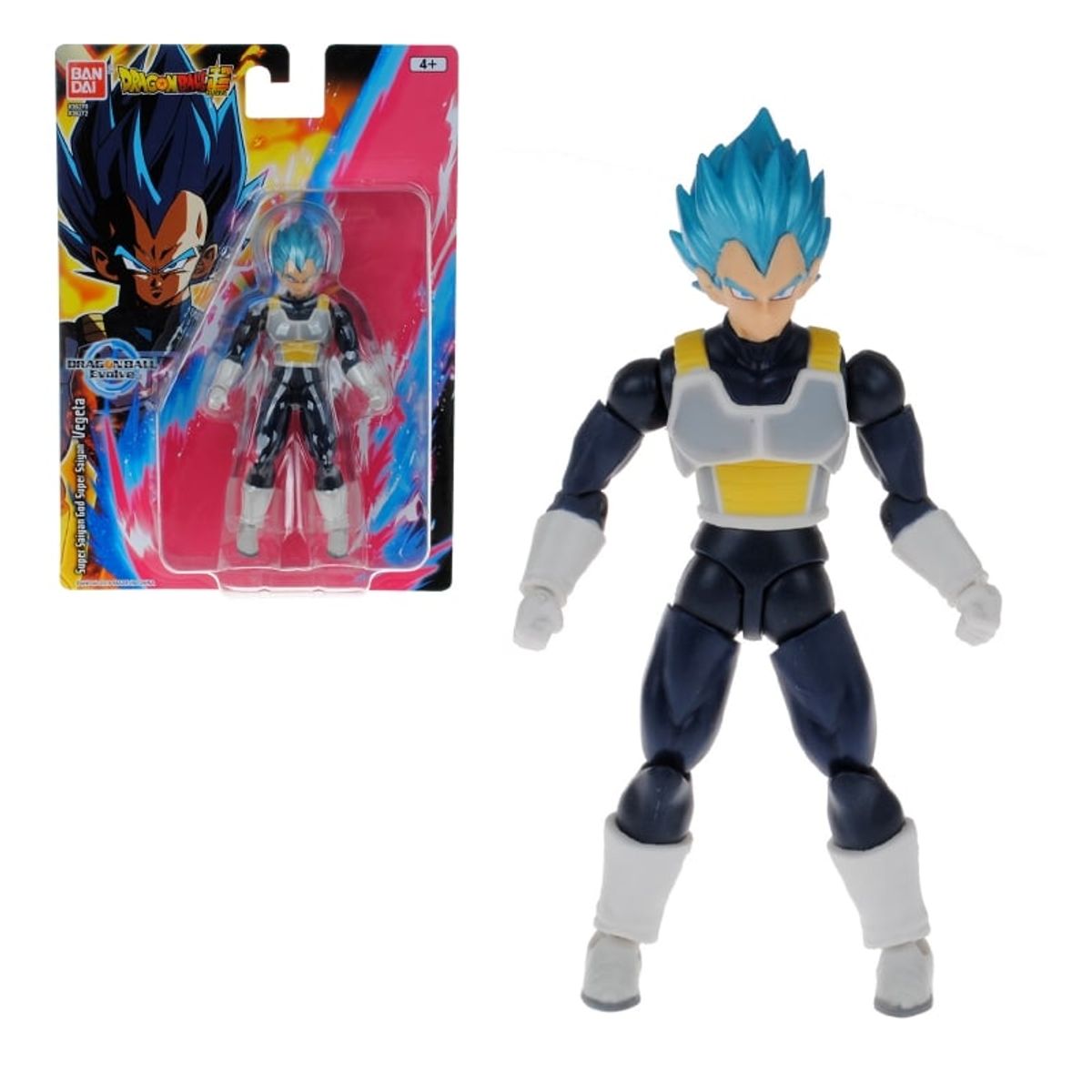 DRAGON BALL - Figura 13 Cm. Articulada Dragon Ball De Bandai - Super Saiya