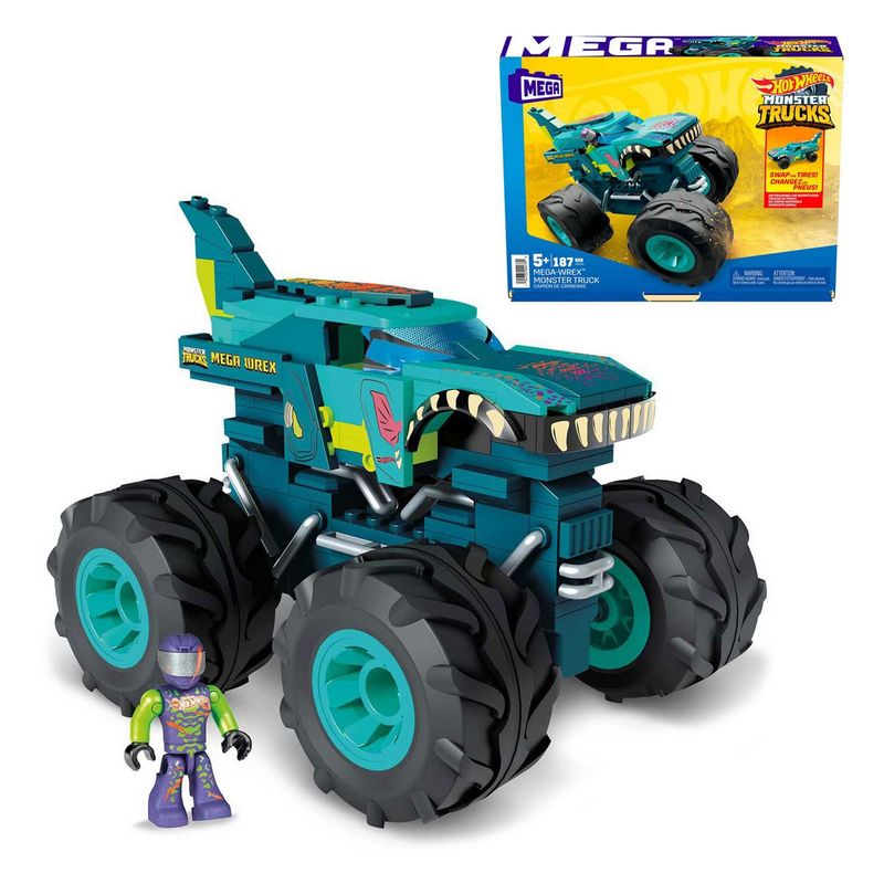 MEGA CONSTRUX - Mega Construx Hot Wheels Mega-wrex Monster Truck