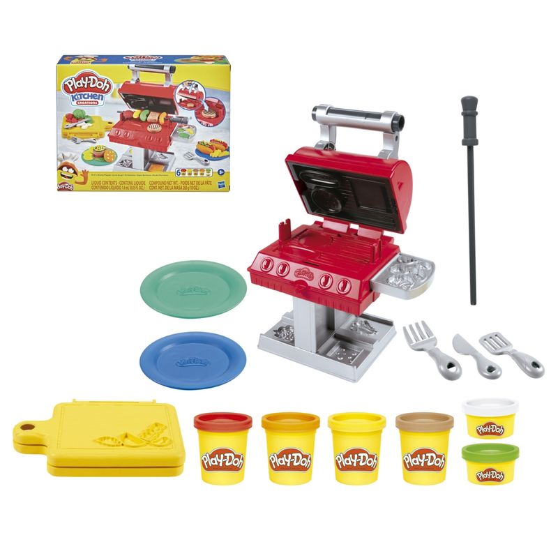 PLAY DOH - Play-doh Kitchen Creations Súper Barbacoa Hasbro
