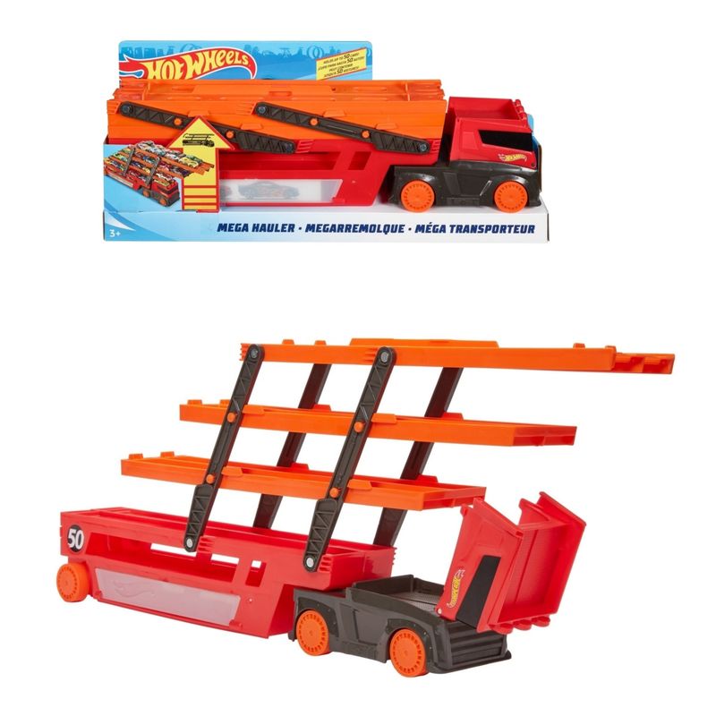 HOT WHEELS - Hot Wheels Mega Transporte Mattel