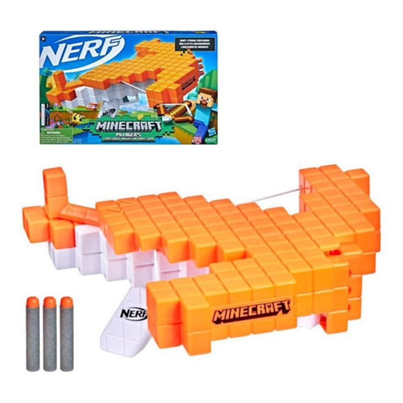 NERF - Nerf Minecraft Ballesta De Saqueador