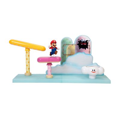 Imagen 2 del producto Playset colección Mario Bros diorama nube 6 cm