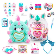 ANSALDO - Huevo Gigante Unicorn Rescue Surprise Rainbocorns Zuru - Ver