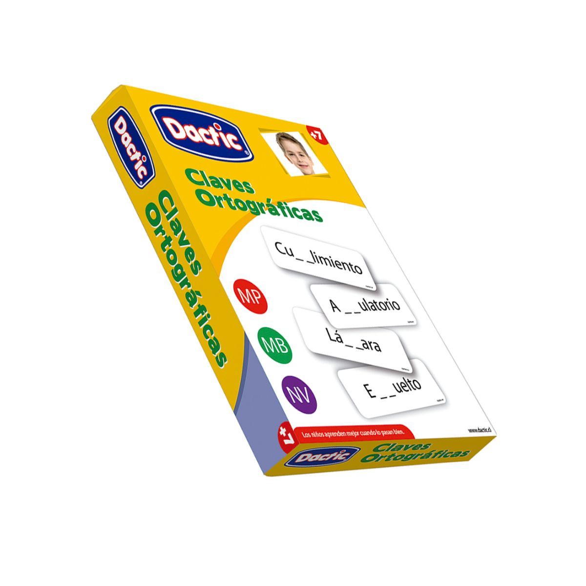 DACTIC - Lámina ortográfica DACTIC 113 piezas MP MB NV