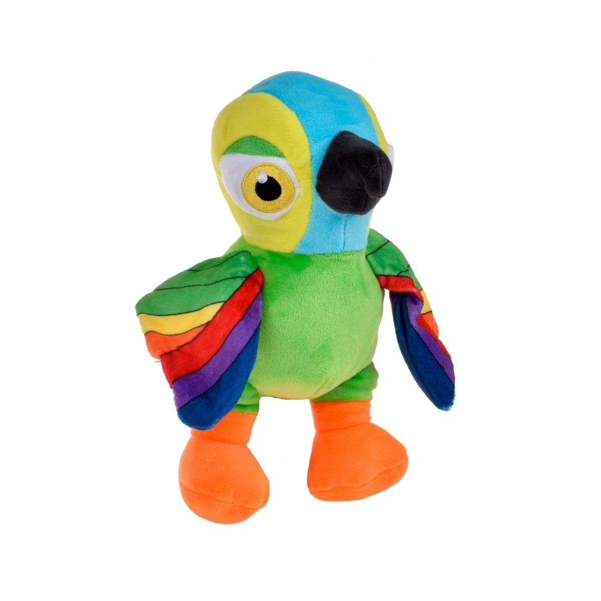 LA GRANJA DE ZENON - Peluche musical La Granja de Zenon loro Pepe 20 cm