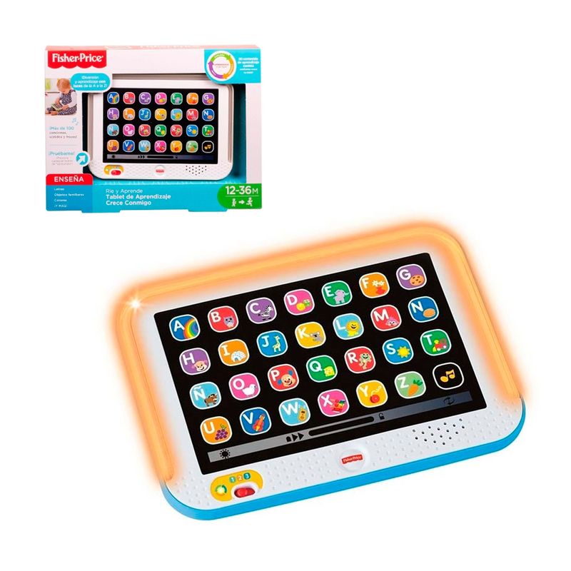 FISHER PRICE - Fisher Price Tablet De Aprendizaje Crece Conmigo Azul