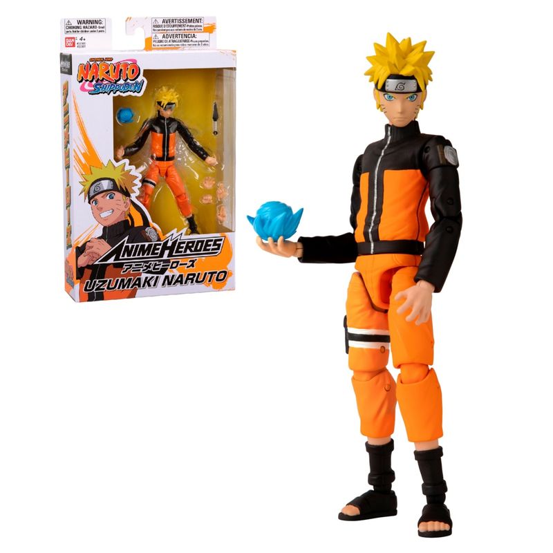 ANSALDO - Figura Legendaria Anime Heroes Naruto Bandai Uzumaki Naruto