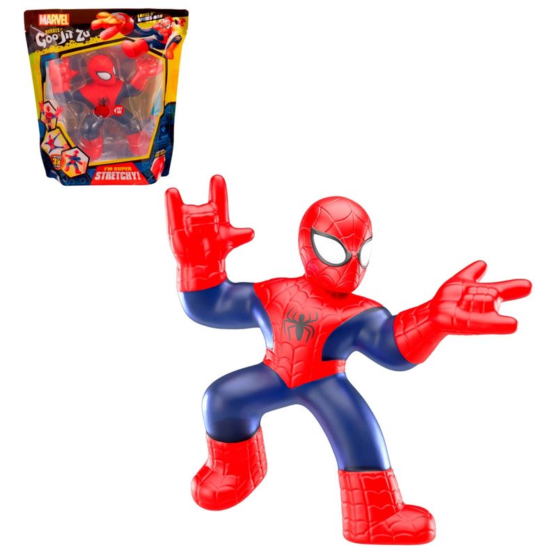MARVEL - Figura Goo Jit Zu Marvel Spider Man colección 20 cm