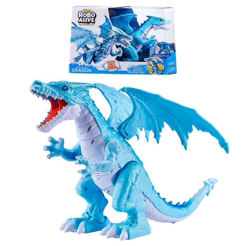 ANSALDO - Dragón Robo Alive Zuru - Celeste