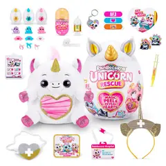 ANSALDO - Huevo Gigante Unicorn Rescue Surprise Rainbocorns Zuru - Dor