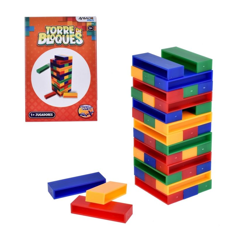ANSALDO GAMES - Travel Game - Torre De Bloques