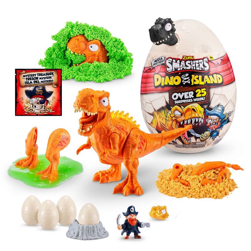 SMASHERS - Huevo Epico Smashers Dino Island Zuru - Café
