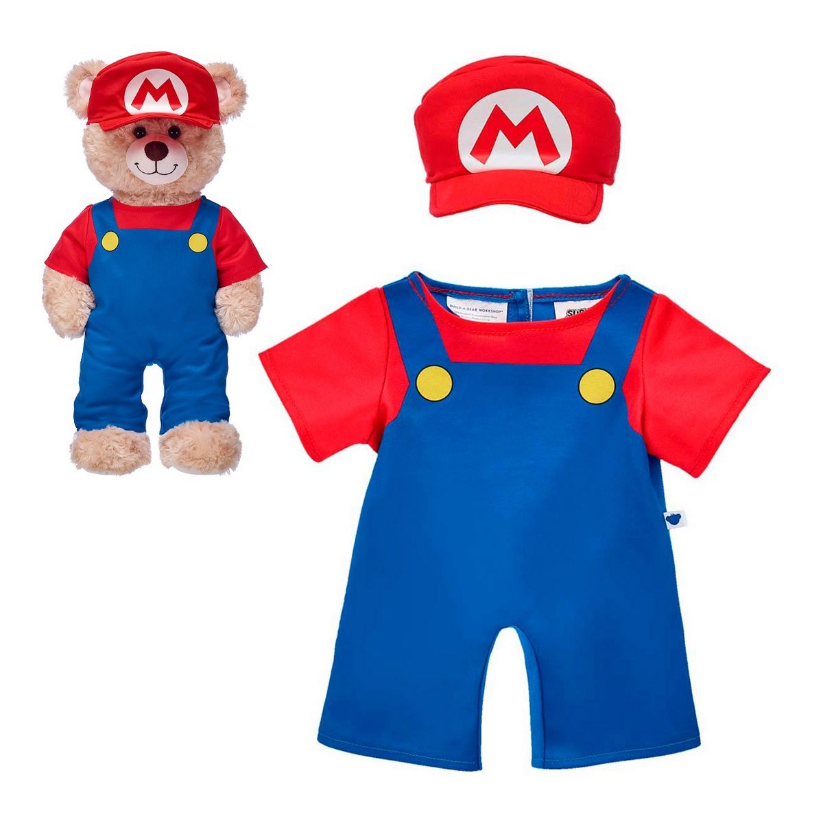 ANSALDO - Disfraz Mario Bros Build-a-bear