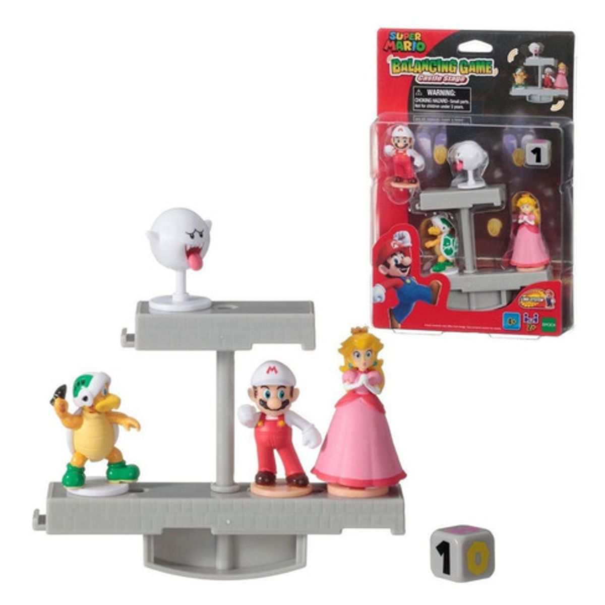 NINTENDO - Juego de mesa Nintendo Super Mario balancín castillo