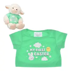 BUILD A BEAR - Polera My First Easter verde pastel