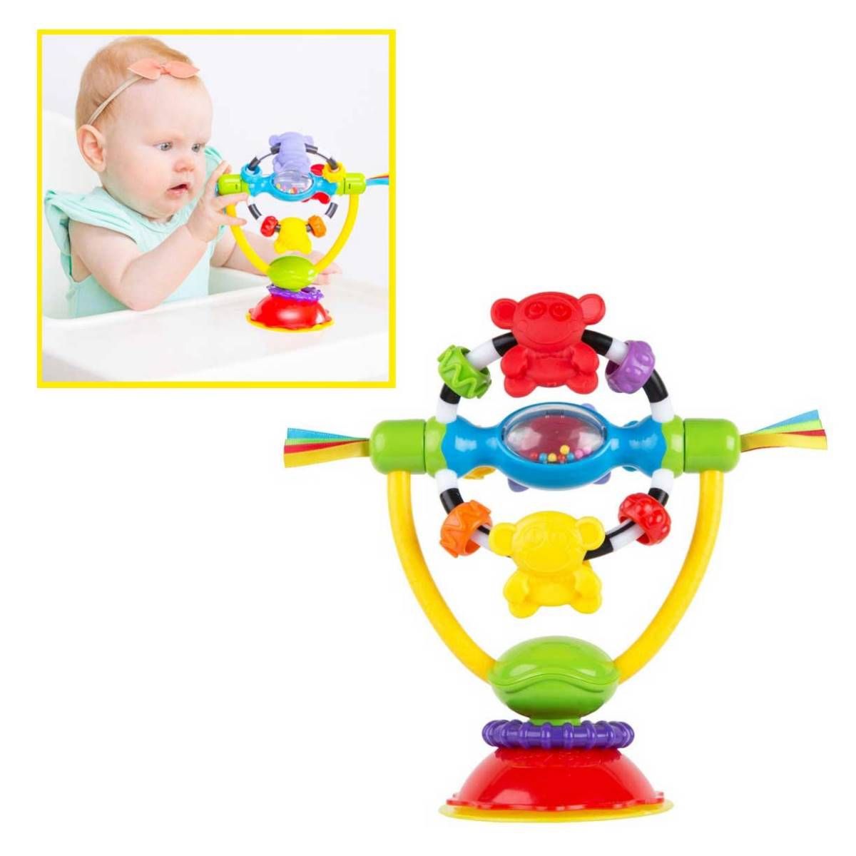 ANSALDO - Juguete Giratorio Para Mesa De Comer Playgro