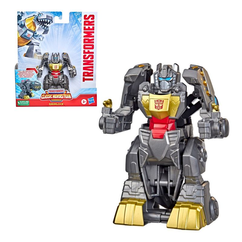 TRANSFORMERS - Transformers Rescue Bots Classic Heroes Team Grimlock