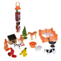ANSALDO - Set Animales De La Granja En Tubo
