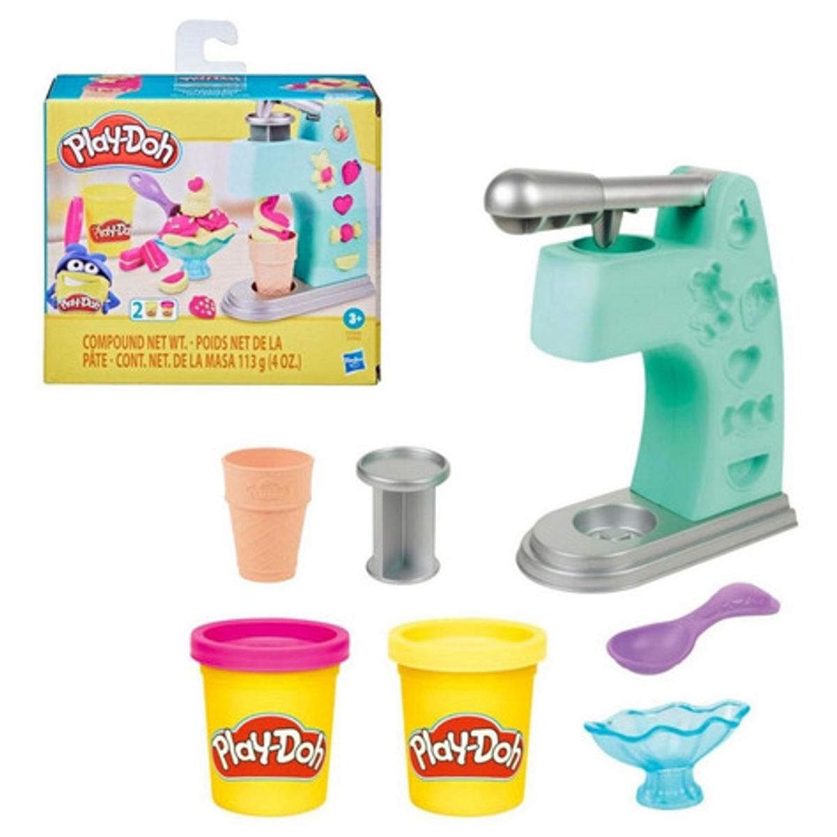 PLAY DOH - Play Doh Mini Clasicos Modelos Hasbro - Fabrica De Helados