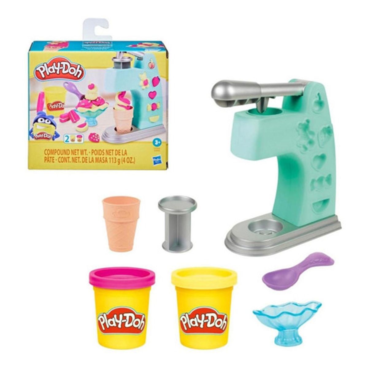 PLAY DOH - Play Doh Mini Clasicos Modelos Hasbro - Fabrica De Helados