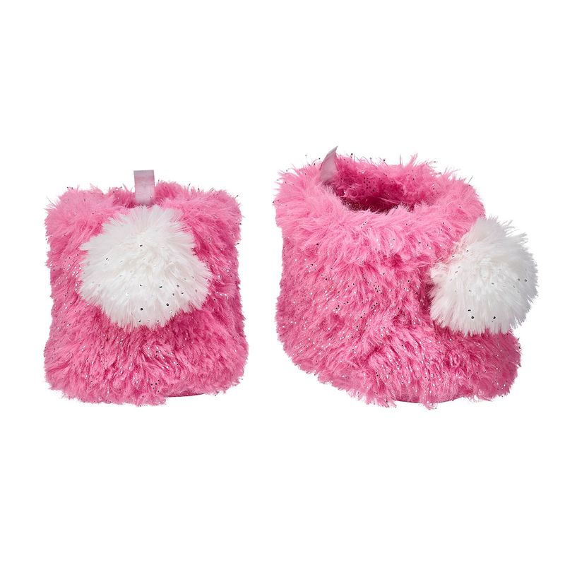 BUILD A BEAR - Botas Peludas Rosadas Build A Bear