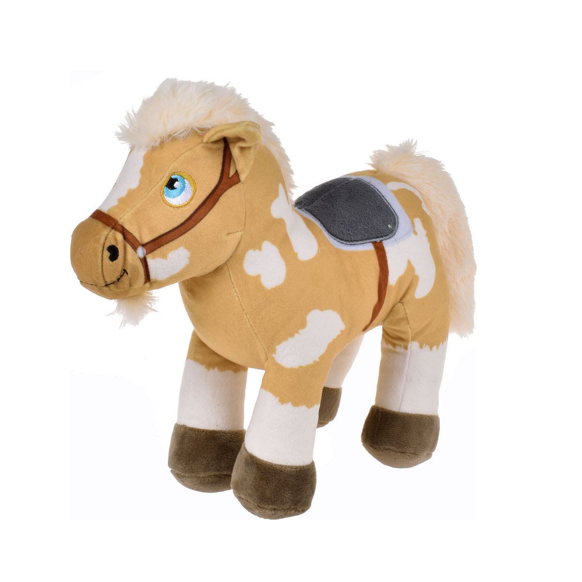 LA GRANJA DE ZENON - Peluche musical La Granja de Zenon caballo Percheron 20 cm