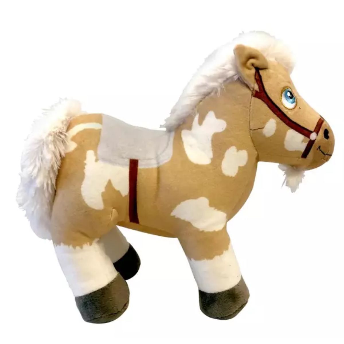 LA GRANJA DE ZENON - Peluche musical La Granja de Zenon caballo Percheron 20 cm