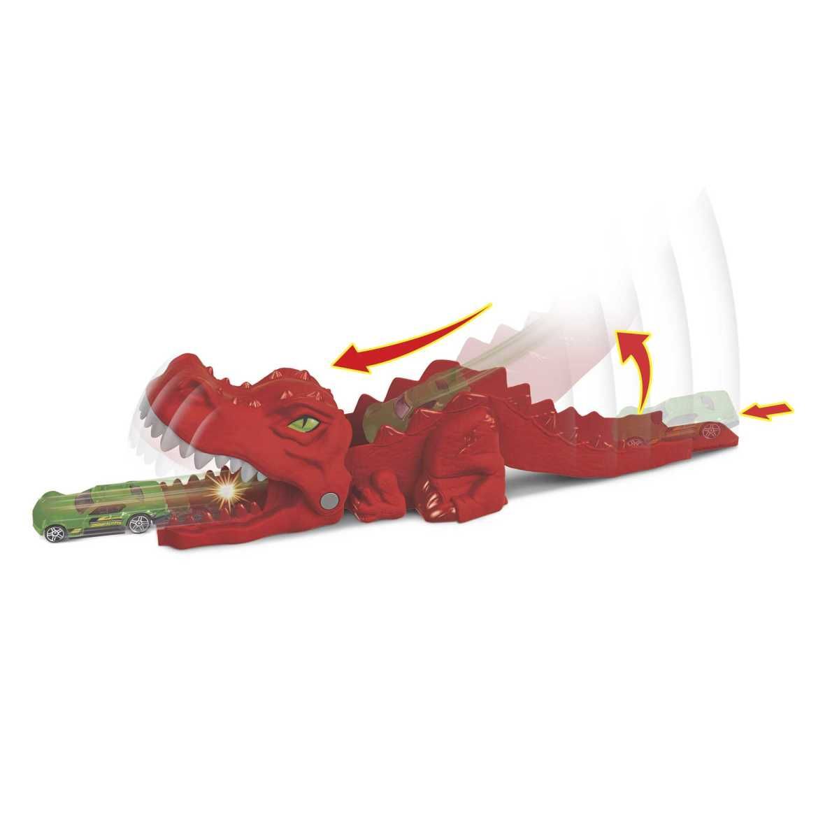 HOT WHEELS - Lanzador Hot Wheels 1:64 Némesis Dino Launcher