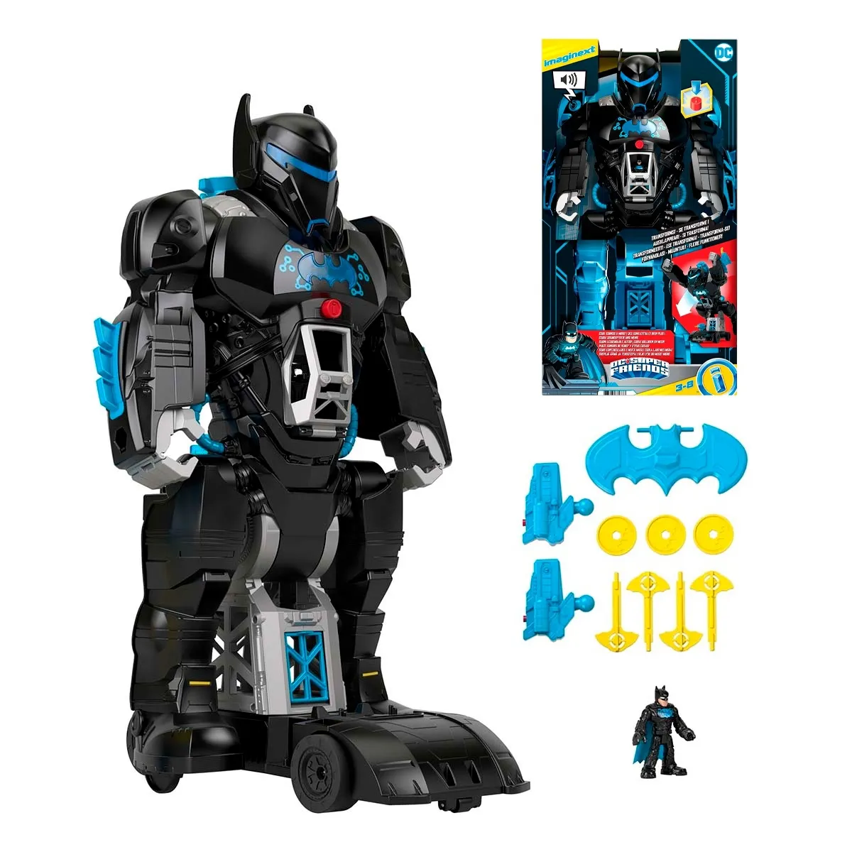 IMAGINEXT - Imaginext Robot Batman 60 Cm Bat-tech
