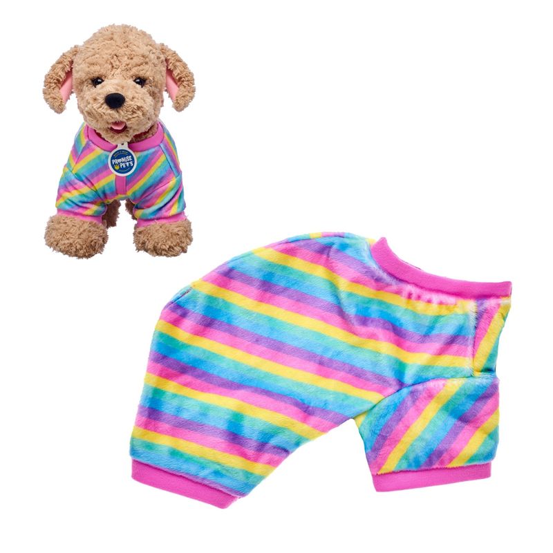 BUILD A BEAR - Pijama Lineas Arcoiris Build-A-Bear