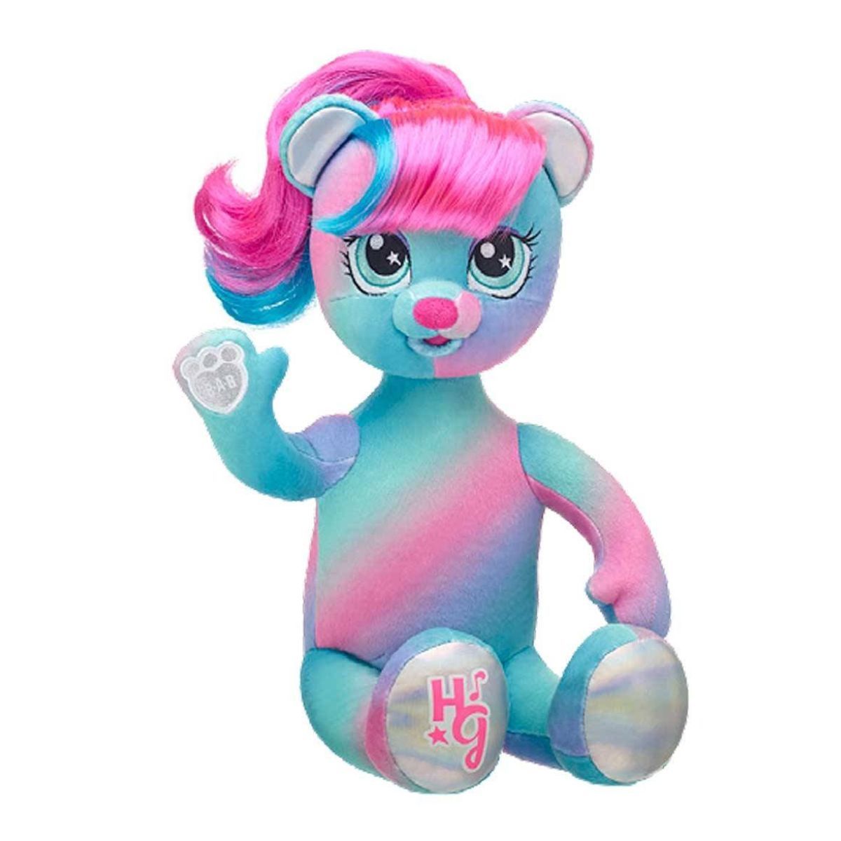 BUILD A BEAR - Peluche Build a Bear Viv osita Honey Girls colores pasteles
