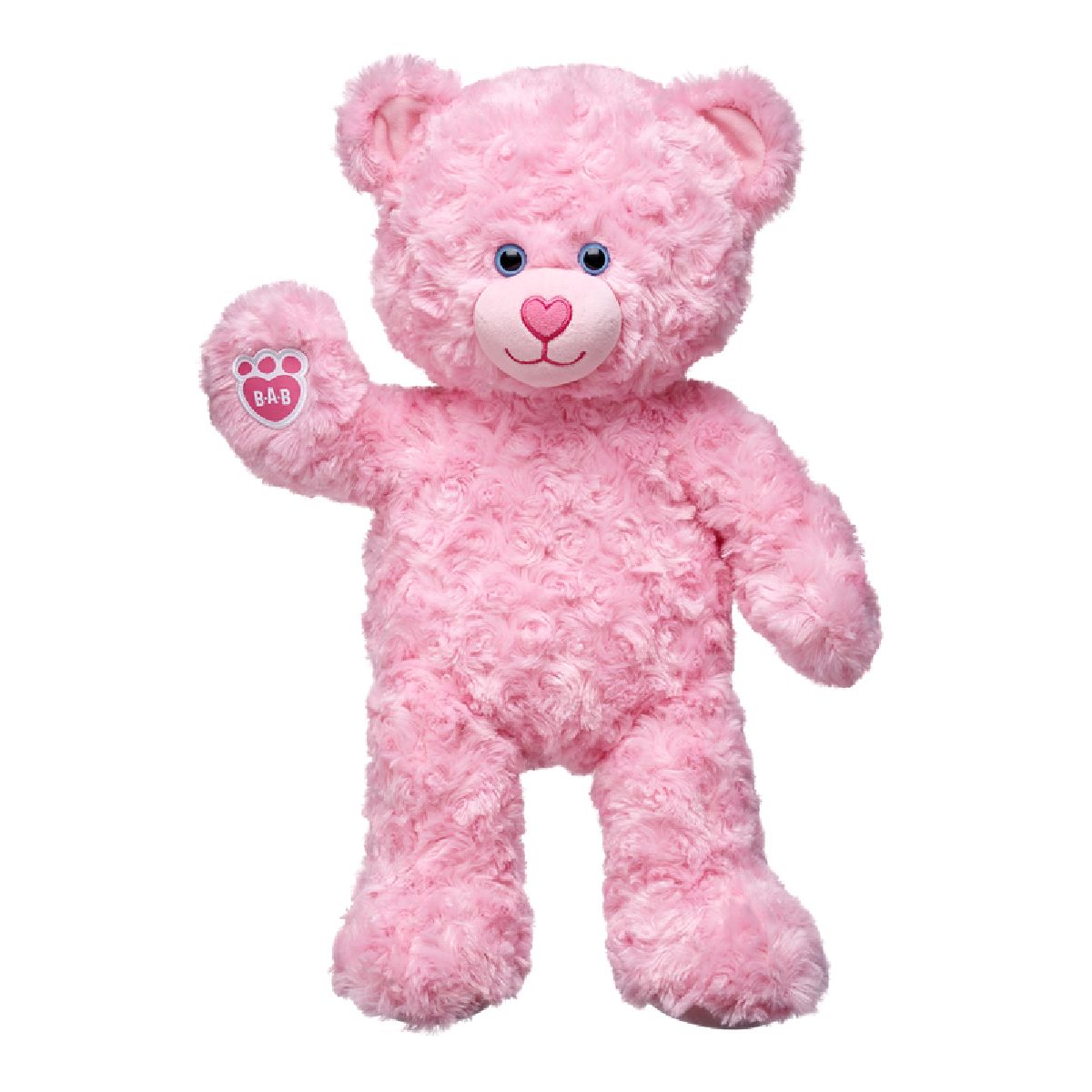BUILD A BEAR - Peluche Build a Bear osito clásico rosado