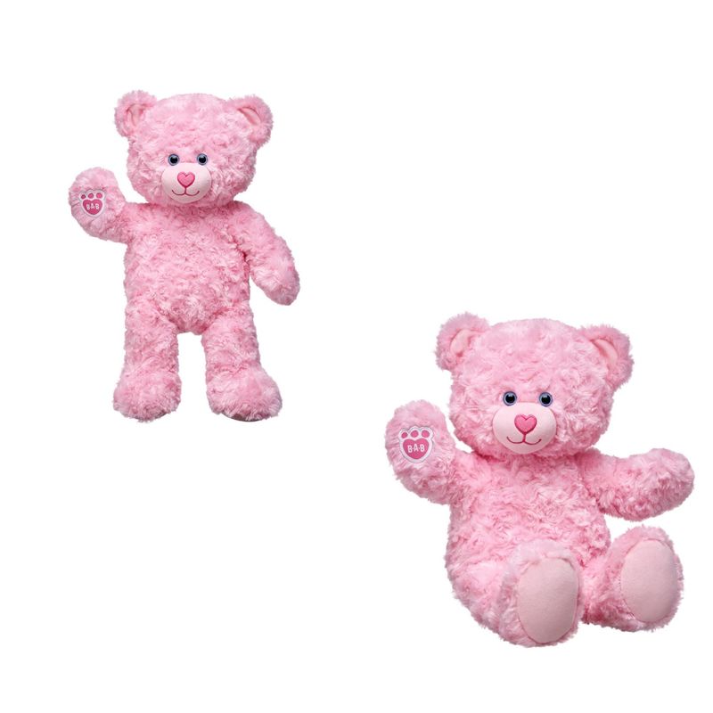 BUILD A BEAR - Peluche Osito Rosado Build-A-Bear